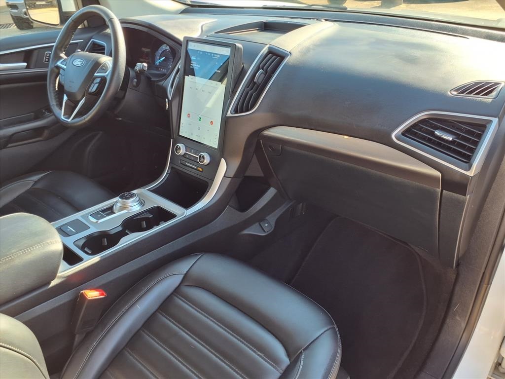 2024 Ford Edge SEL White at Wharton Ford