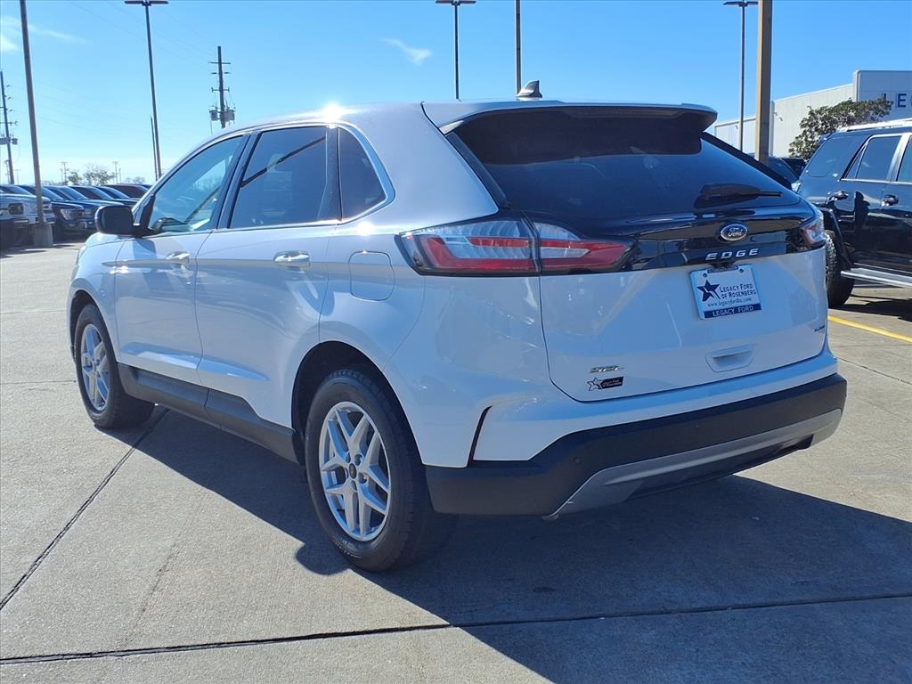 2024 Ford Edge SEL White at Wharton Ford