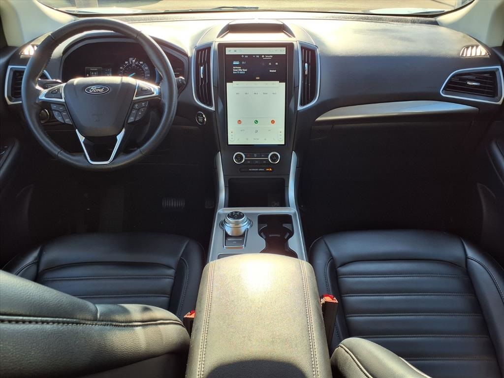 2024 Ford Edge SEL White at Wharton Ford