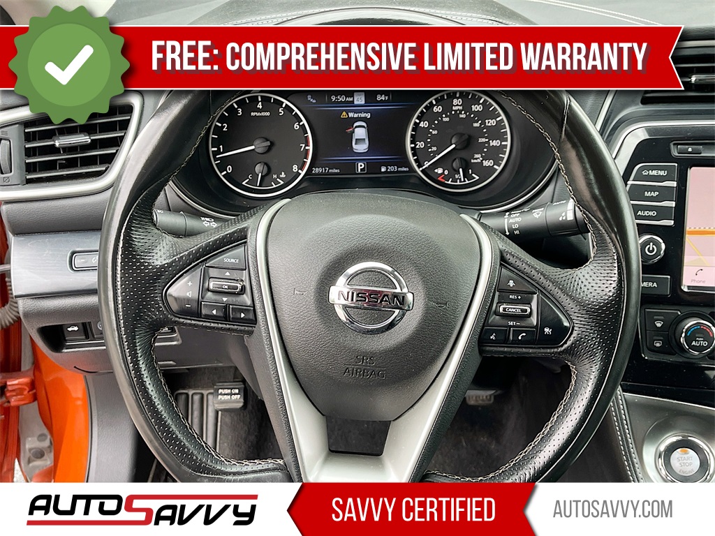 2021 Nissan Maxima Platinum Orange at Keating Nissan