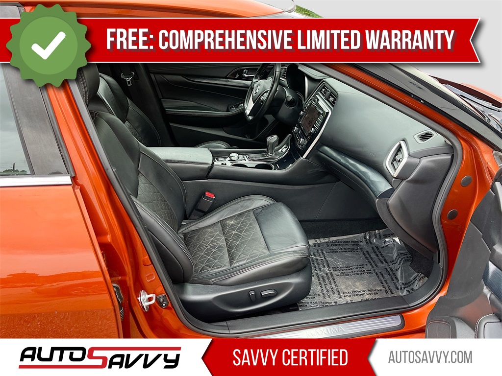 2021 Nissan Maxima Platinum Orange at Keating Nissan