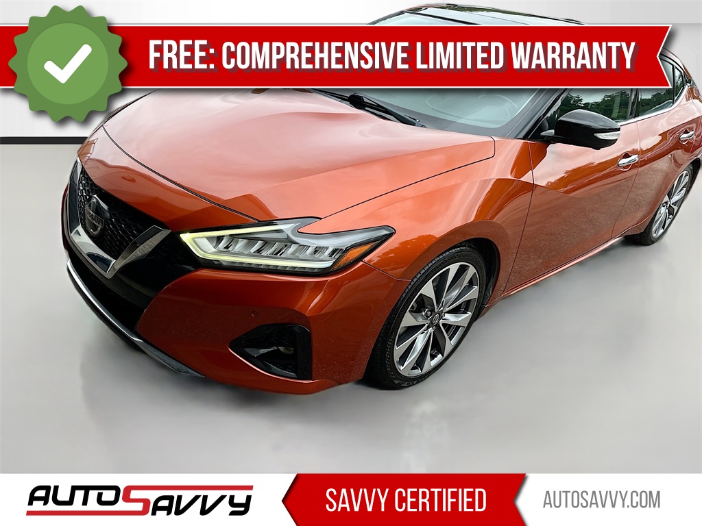 2021 Nissan Maxima Platinum Orange at Keating Nissan