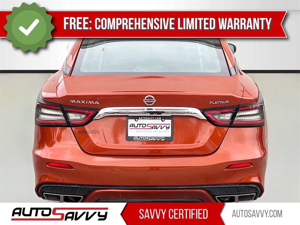 2021 Nissan Maxima Platinum Orange at Keating Nissan
