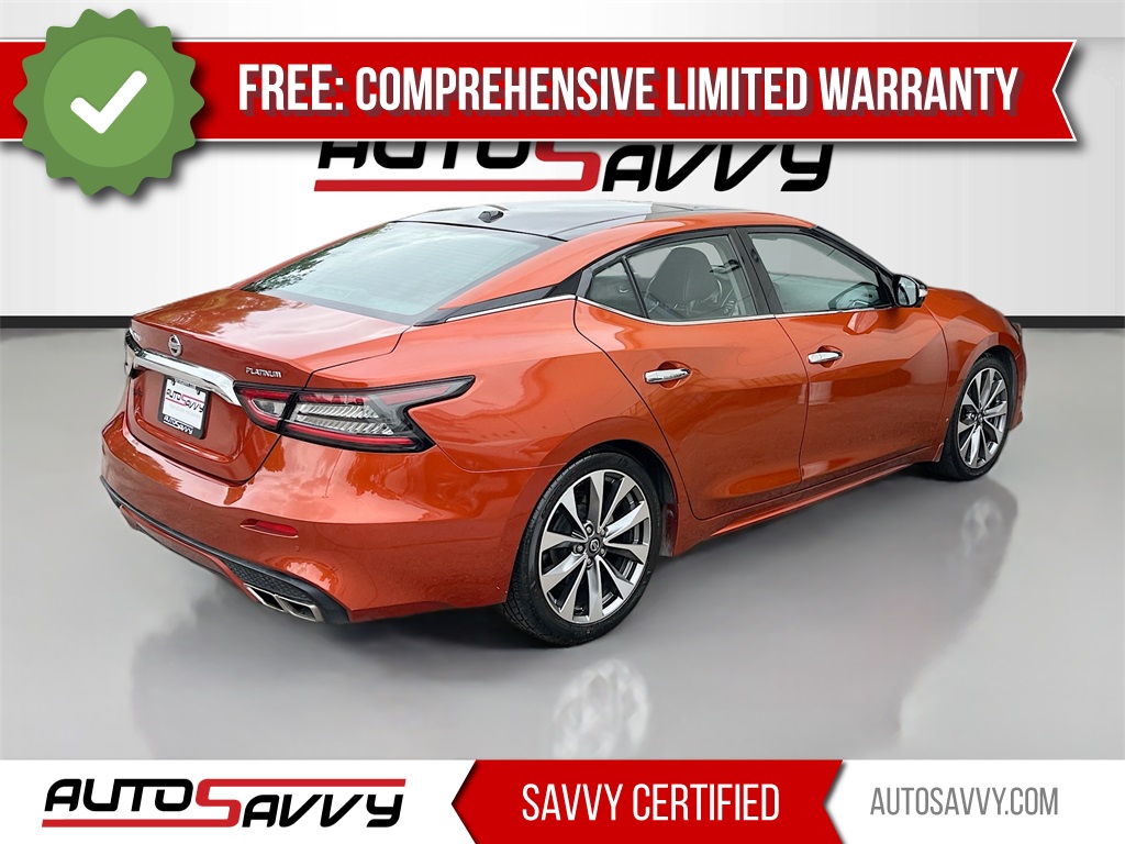 2021 Nissan Maxima Platinum Orange at Keating Nissan