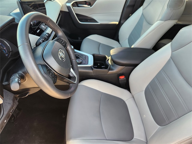 2023 Toyota RAV4 Hybrid XLE Premium Silver at Don McGill Toyota