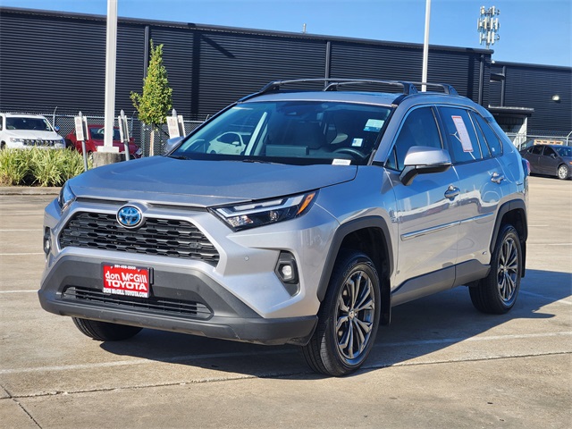 2023 Toyota RAV4 Hybrid XLE Premium Silver at Don McGill Toyota