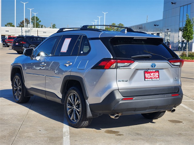 2023 Toyota RAV4 Hybrid XLE Premium Silver at Don McGill Toyota