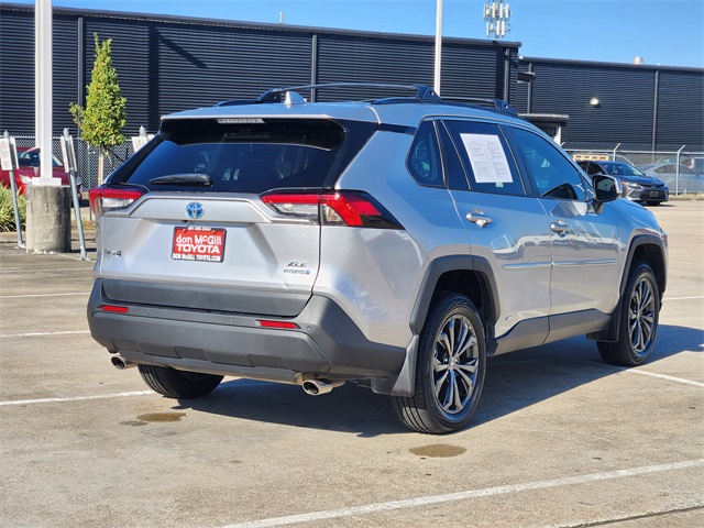 2023 Toyota RAV4 Hybrid XLE Premium Silver at Don McGill Toyota
