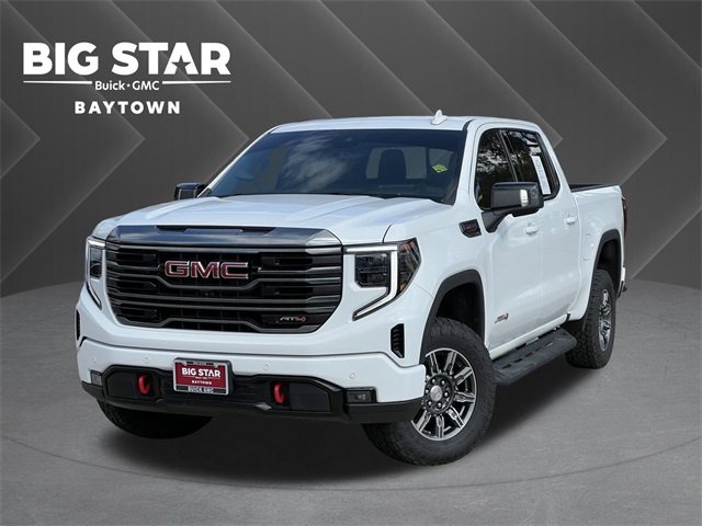 2024 GMC Sierra 1500 AT4 White at Big Star Buick GMC