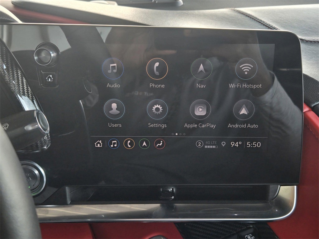 2022 Chevrolet Corvette Stingray Red at Central Houston Nissan