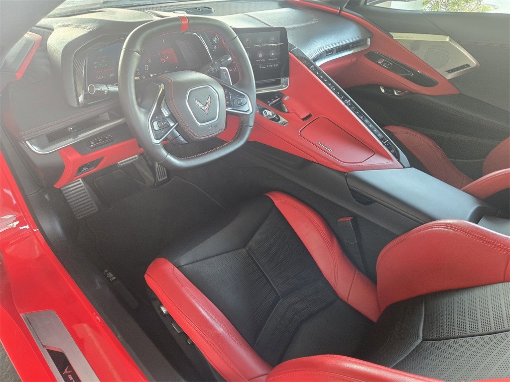 2022 Chevrolet Corvette Stingray Red at Central Houston Nissan