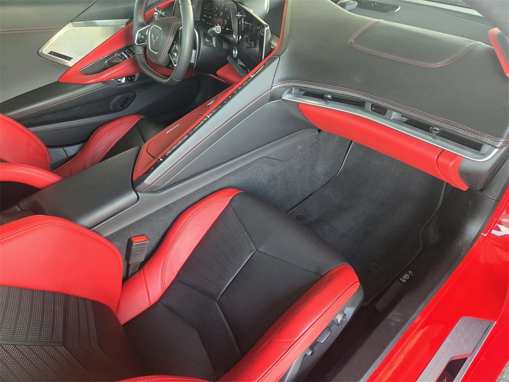 2022 Chevrolet Corvette Stingray Red at Central Houston Nissan