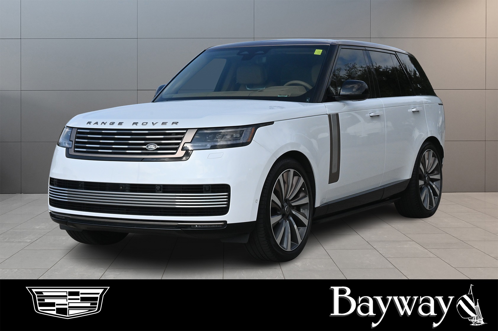 2024 Land Rover Range Rover SV White at Bayway Cadillac of The Woodlands