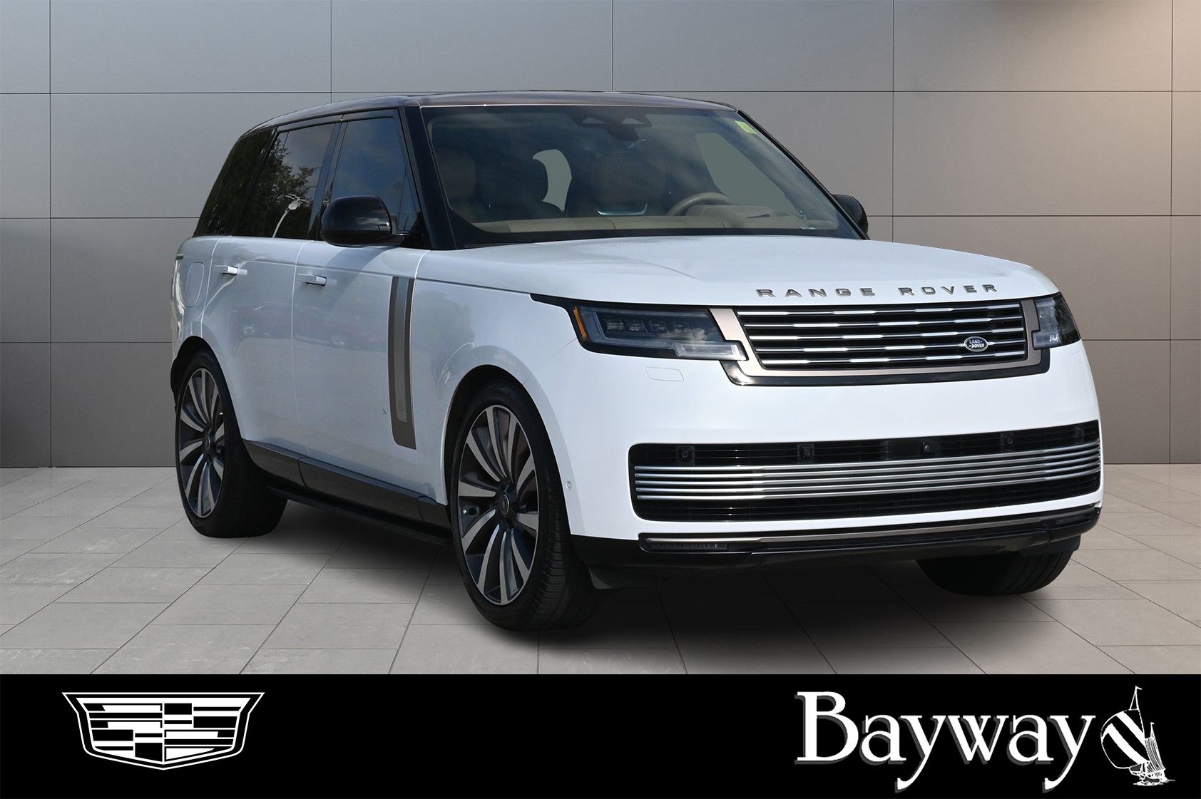 2024 Land Rover Range Rover SV White at Bayway Cadillac of The Woodlands
