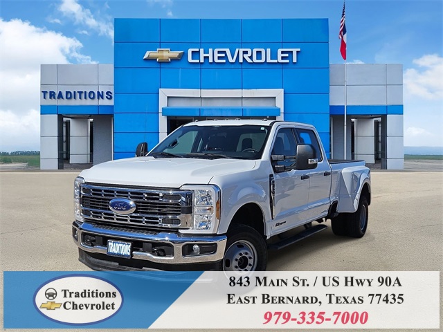 2024 Ford F-350SD XLT White at Emmons Autoplex
