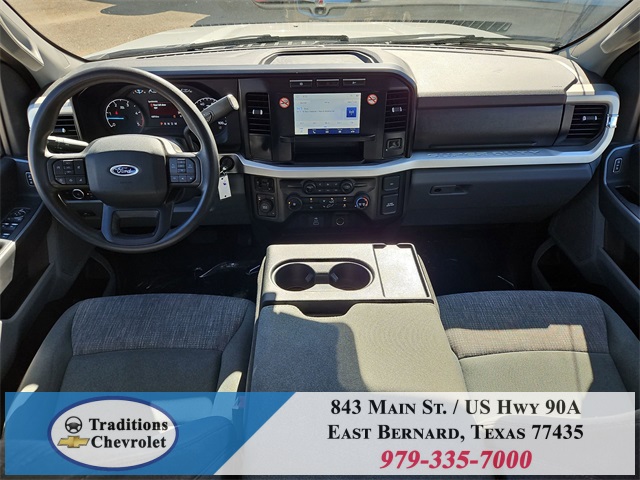 2024 Ford F-350SD XLT White at Emmons Autoplex