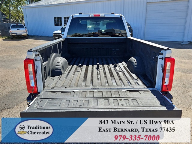 2024 Ford F-350SD XLT White at Emmons Autoplex