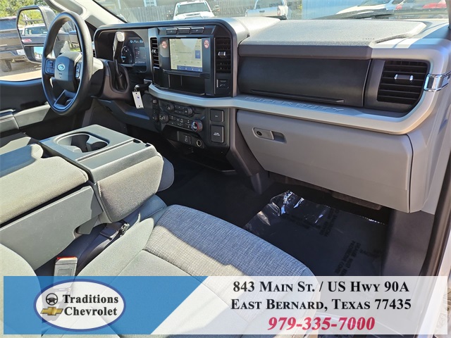 2024 Ford F-350SD XLT White at Emmons Autoplex