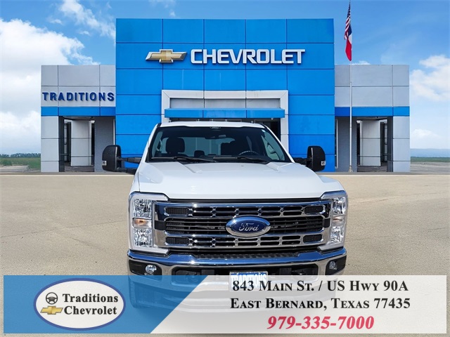 2024 Ford F-350SD XLT White at Emmons Autoplex