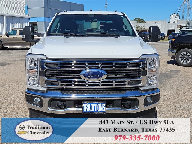 2024 Ford F-350SD XLT White at Emmons Autoplex
