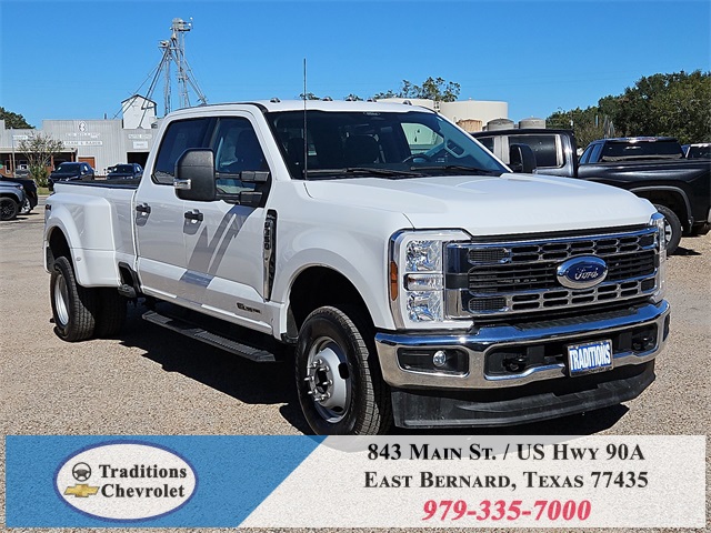 2024 Ford F-350SD XLT White at Emmons Autoplex