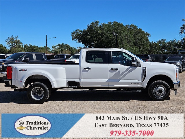 2024 Ford F-350SD XLT White at Emmons Autoplex