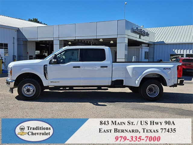 2024 Ford F-350SD XLT White at Emmons Autoplex