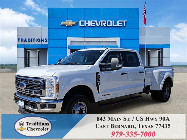 2024 Ford F-350SD XLT White at Emmons Autoplex