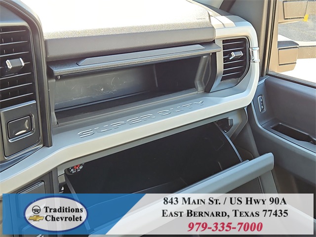 2024 Ford F-350SD XLT White at Emmons Autoplex