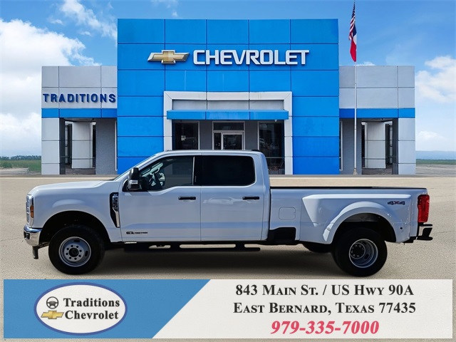 2024 Ford F-350SD XLT White at Emmons Autoplex