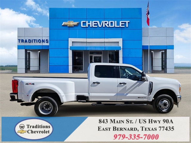 2024 Ford F-350SD XLT White at Emmons Autoplex