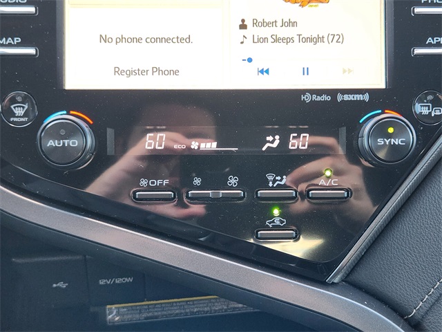 2020 Toyota Camry XSE Red at Don McGill Toyota