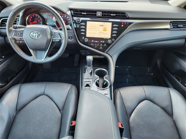 2020 Toyota Camry XSE Red at Don McGill Toyota