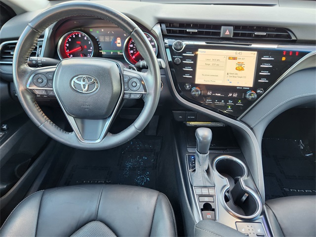 2020 Toyota Camry XSE Red at Don McGill Toyota