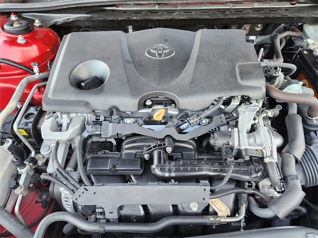 2020 Toyota Camry XSE Red at Don McGill Toyota