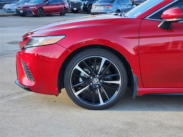 2020 Toyota Camry XSE Red at Don McGill Toyota