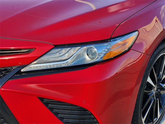 2020 Toyota Camry XSE Red at Don McGill Toyota