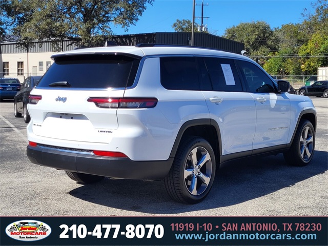 Used Car 2022 Jeep Grand Cherokee L  Limited For Sale Under $30,000 In San Antonio, Texas