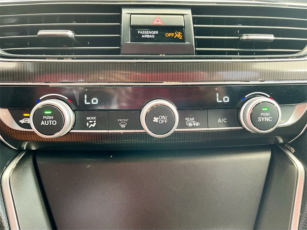 2022 Honda Accord Hybrid Sport White at Durrett Motor Company