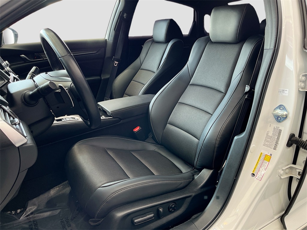 2022 Honda Accord Hybrid Sport White at Durrett Motor Company