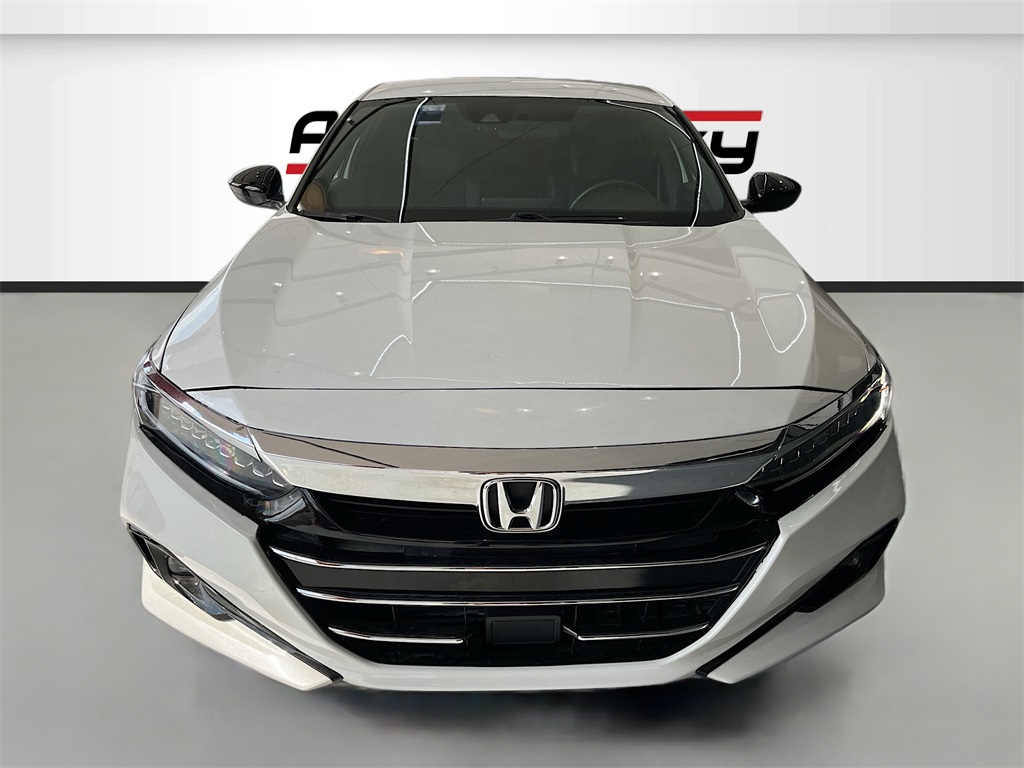 2022 Honda Accord Hybrid Sport White at Durrett Motor Company