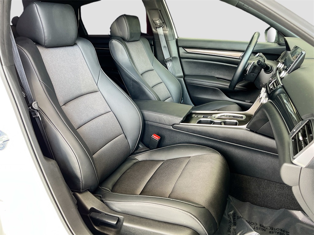 2022 Honda Accord Hybrid Sport White at Durrett Motor Company