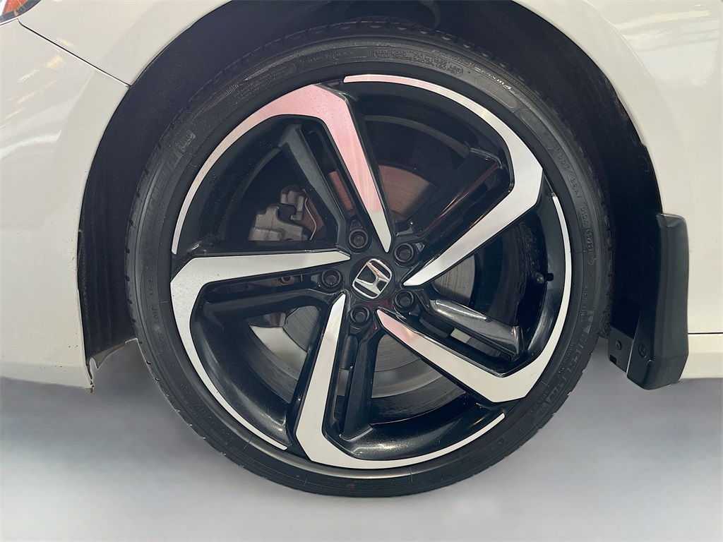 2022 Honda Accord Hybrid Sport White at Durrett Motor Company