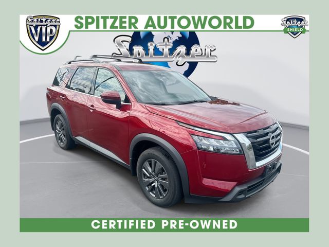 Red (Scarlet Ember) 2024 Nissan Pathfinder SUV / Crossover All-Wheel Drive 9-Speed Automatic
