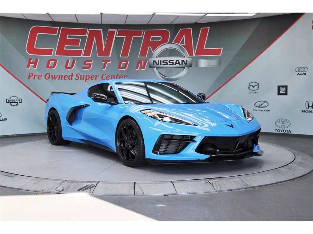 2023 Chevrolet Corvette Stingray Blue at South Houston Nissan