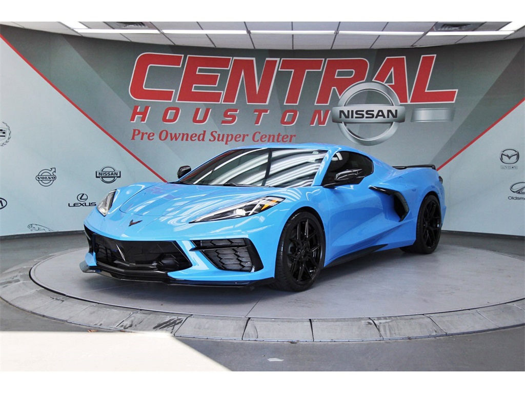 2023 Chevrolet Corvette Stingray Blue at South Houston Nissan