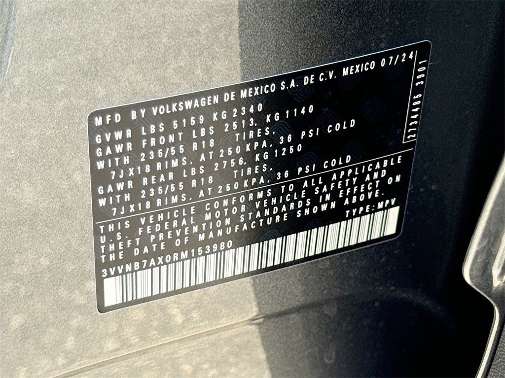 2024 Volkswagen Tiguan 2.0T SE Gray at DeMontrond Automotive Group