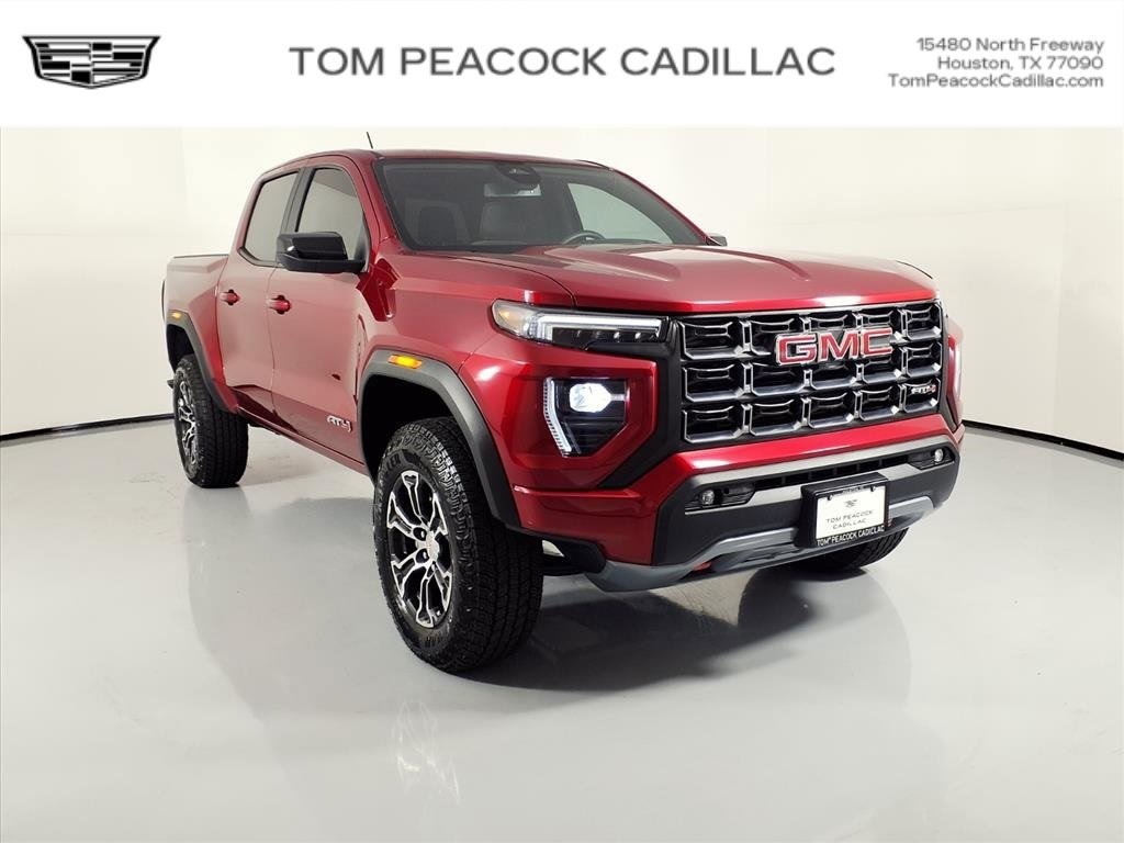 2025 GMC Canyon AT4 Red at AutoSavvy Houston Northwest