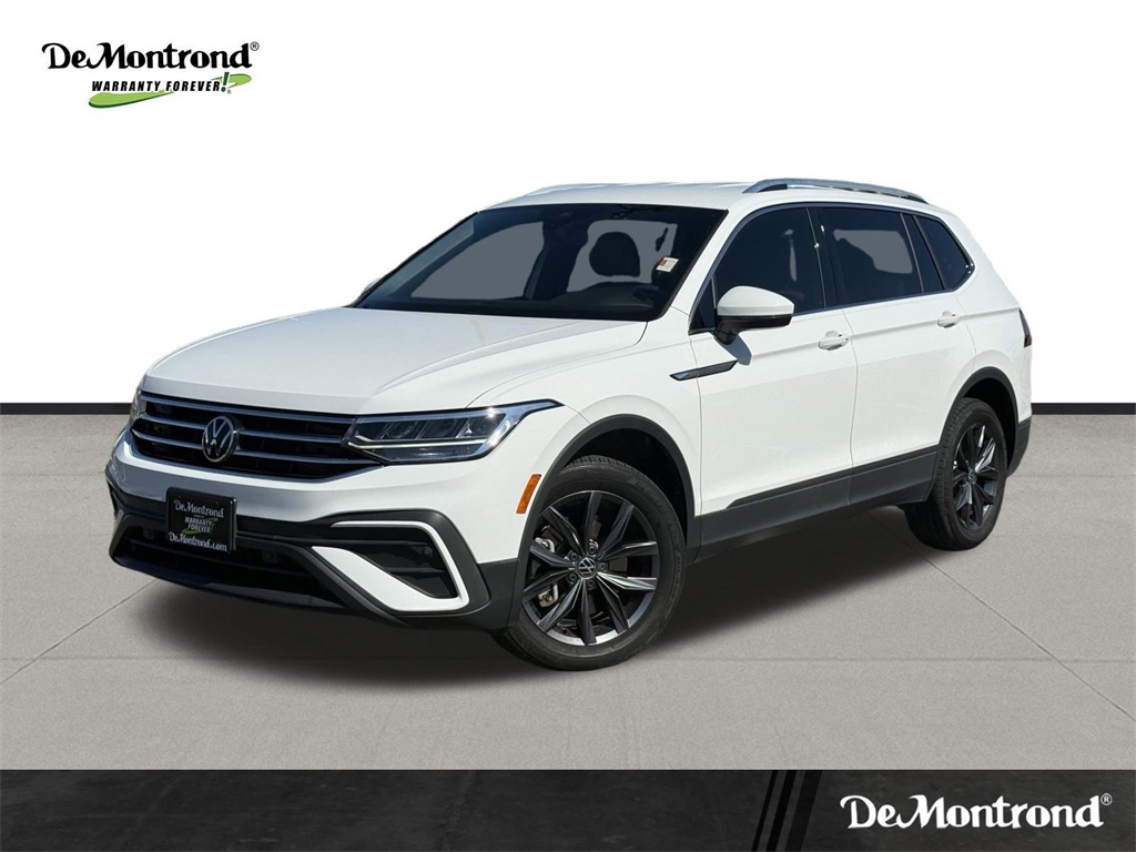 2022 Volkswagen Tiguan 2.0T SE White at Wharton Ford