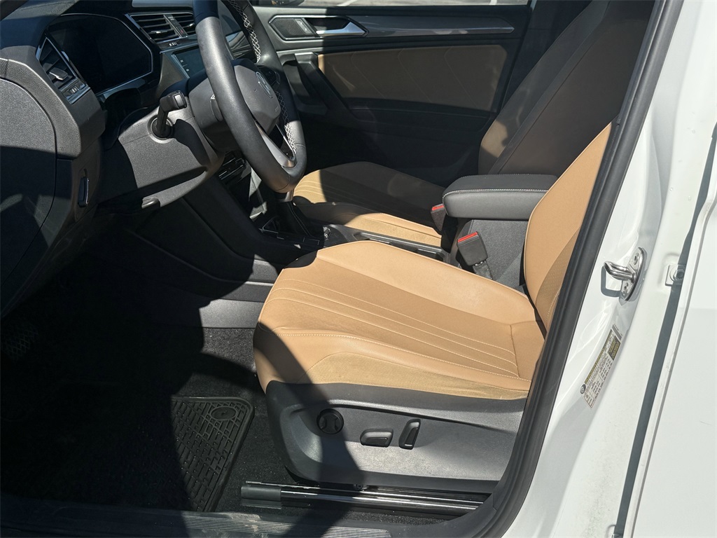 2022 Volkswagen Tiguan 2.0T SE White at Wharton Ford